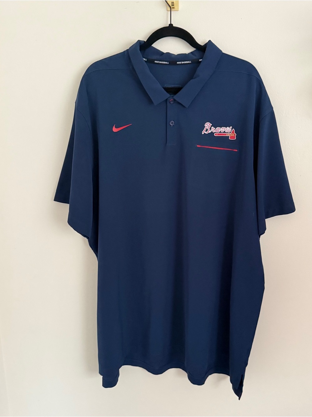 NWOT Men’s Nike MLB Atlanta Braves Authentic Collection Dri Fit 3XL